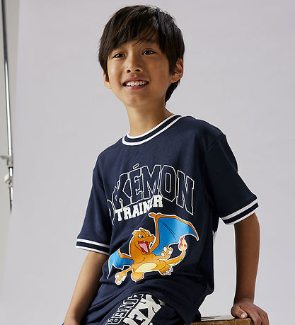 Name it T-shirt - NkmMoris - Pokemon - Navy Blazer