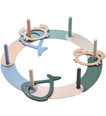 Liewood Ringspil - Sea Creature - Peppermint multi mix