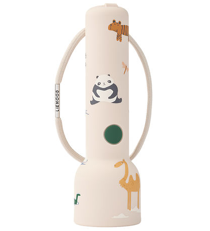 Liewood Lommelygte - Gry Printed - Around the world/Sandy