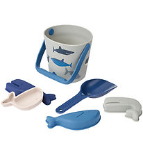 Liewood Strandsæt - Gilma Shark - Shark/Dove blue
