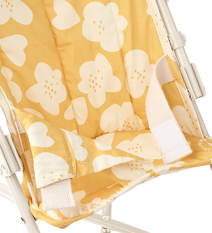 Liewood Dukkevogn - Elsie - Flower/Lemon yellow