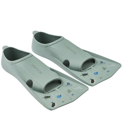 Liewood Svømmefødder - Gustav - Sea/peppermint