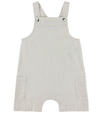 Name It Overalls - NbmFather - Cloud Dancer/Chateau Grey