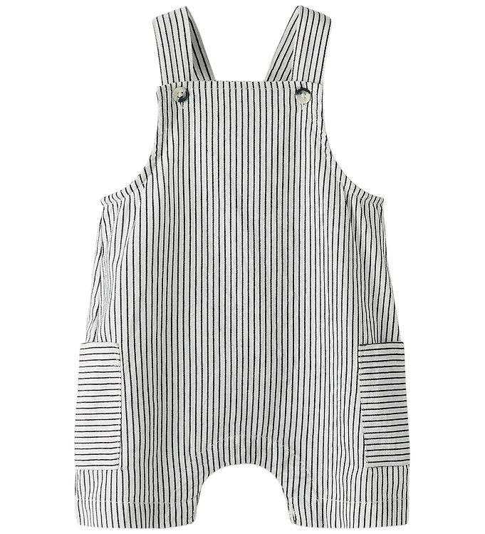 Name it Smækbukser - NbmFar - Cloud Dancer/Navy Blazer