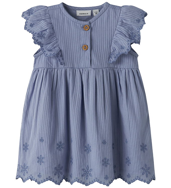 Name it Kjoler - NbfFillian - Purple Impression billede