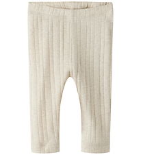 Name It Leggings - Rib - NbmFilus - Peyote Melange