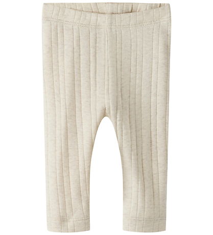 Name It Leggings - Rib - NbmFilus - Peyote Melange