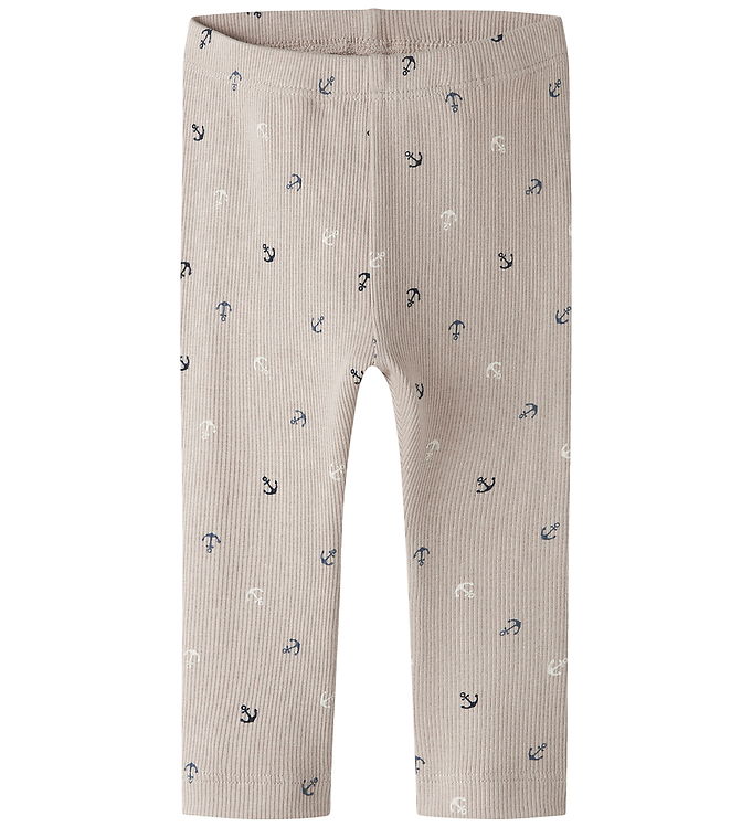 Name It NbmFanchor - Baby Leggings - Beige - 86