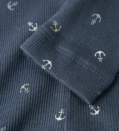 Name It Leggings - Rib - NbmFanchor - Vintage Indigo