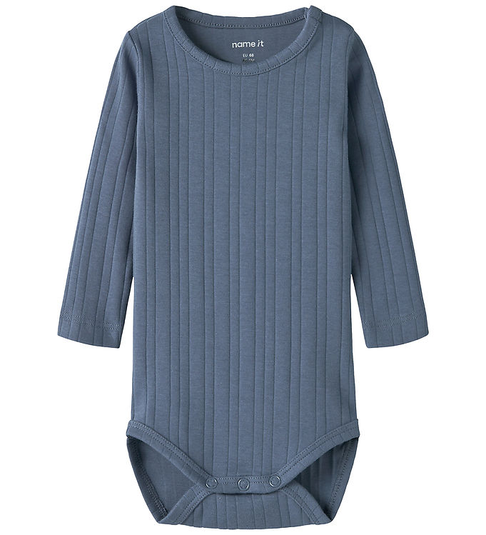 Name It Filus - Baby Body - Blå - 62