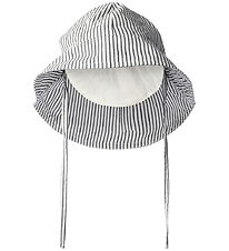 Name It Sommerhat - NbmFar - Cloud Dancer/Navy Blazer