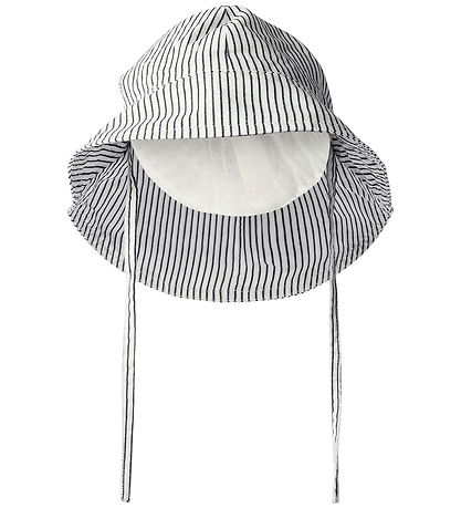 Name It Sommerhat - NbmFar - Cloud Dancer/Navy Blazer