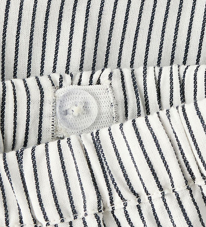 Name It Bukser - NbmFar - Cloud Dancer/Navy Blazer