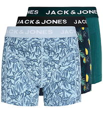 Jack & Jones Boxershorts - 3-pak - JacJake - Navy Blazer/Chambra