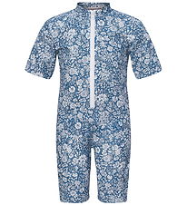 Petit Crabe Coverall Swimsuit - Natsu - UV50+ - Evening Sky