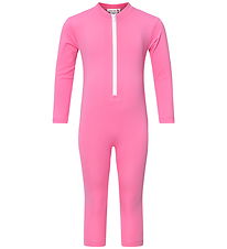 Petit Crabe Coverall Swimsuit - Lou - UV50+ - Sugar Pop