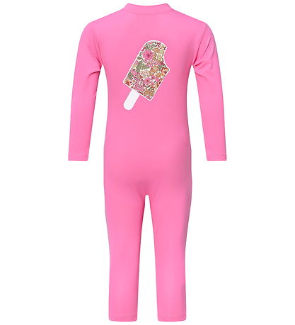 Petit Crabe Badeheldragt - Lou - UV50+ - Sugar Pop