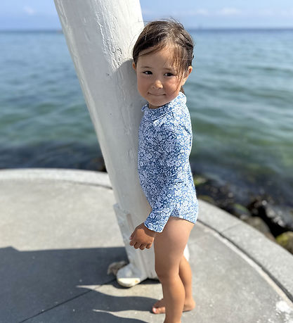 Petit Crabe Badedragt - Swimsuit - UV50+ - Evening Sky