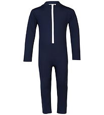 Petit Crabe Coverall Swimsuit - Lou - Noos - UV50+ - Blue