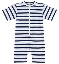 Petit Crabe Badeheldragt - Natsu - Noos - UV50+ - White/Blue