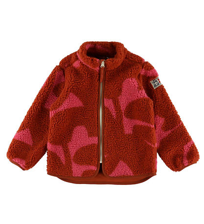 Danefæ Fleccejakke - Teddy - Danetumling - Chili/Soft Cherry Tro
