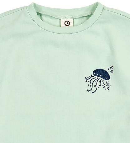 Müsli T-shirt - Sea Printed - Emerald