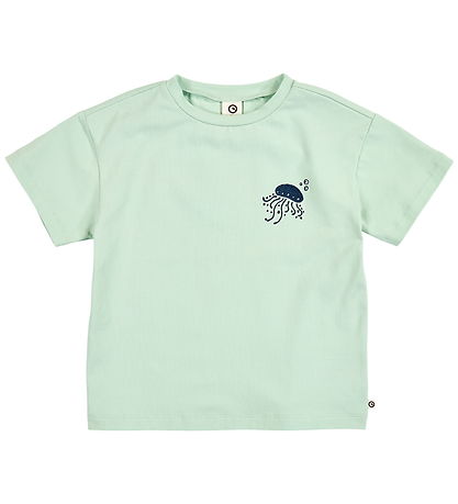 Müsli T-shirt - Sea Printed - Emerald