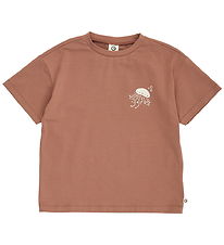 Müsli T-shirt - Sea Printed - Pecan