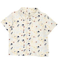 Müsli Skjorte - Sea - Tofu/Hemp/Navy