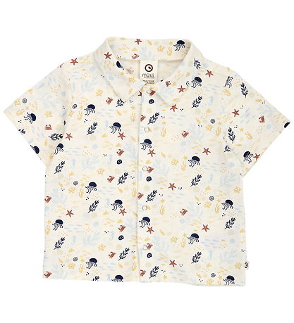 Müsli Skjorte - Sea - Tofu/Hemp/Navy