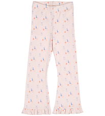 Müsli Bukser - Rib - Picnic Flared - Primrose/Shell Blue/Tofu