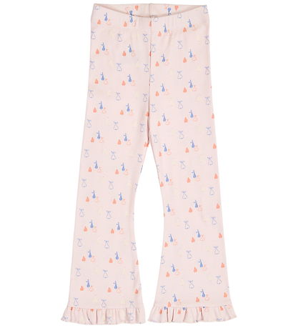 Müsli Bukser - Rib - Picnic Flared - Primrose/Shell Blue/Tofu