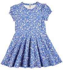 Müsli Kjole - Primrose Puff - Azure Blue/Nectar/Tofu