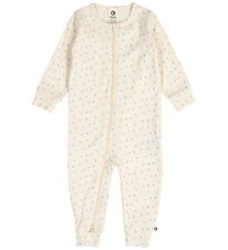 Müsli Nightsuit - Spring Zip - Tofu/Nectar/Shell Blue