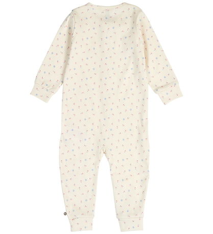 Müsli Nightsuit - Spring Zip - Tofu/Nectar/Shell Blue