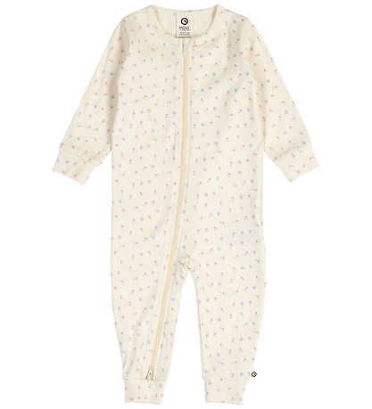 Müsli Nightsuit - Spring Zip - Tofu/Nectar/Shell Blue