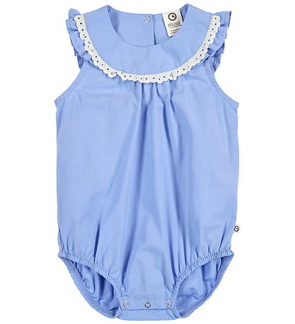 Müsli Sommerdragt - Poplin Wide - Shell Blue