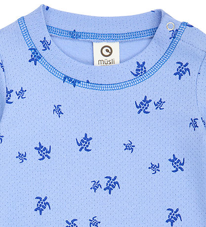 Müsli Body k/æ - Turtle - Azure Blue/Shell Blue