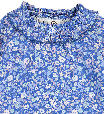 Müsli Bluse - Primrose Frill - Azure Blue/Nectar/Tofu