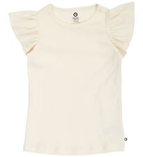 Müsli T-shirt - Rib - Cozy Me Frill - Tofu