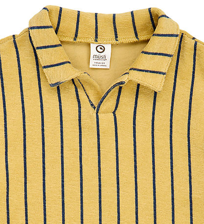 Müsli Polo - Frotté - Hemp/Navy