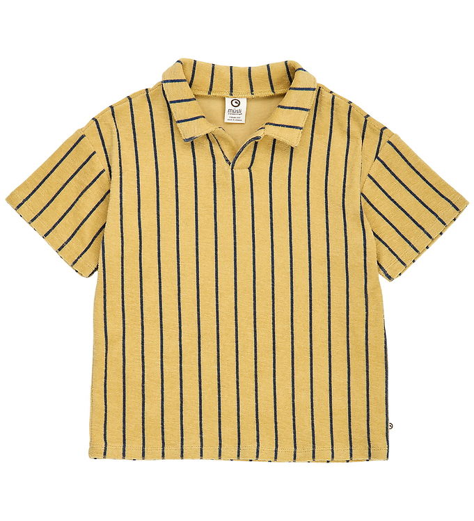 Müsli Polo - Frotté - Hemp/Navy