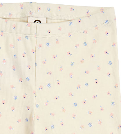 Müsli Cykelshorts - Rib - Spring Frill - Tofu/Nectar/Shell Blue