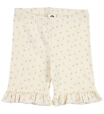 Müsli Cykelshorts - Rib - Spring Frill - Tofu/Nectar/Shell Blue