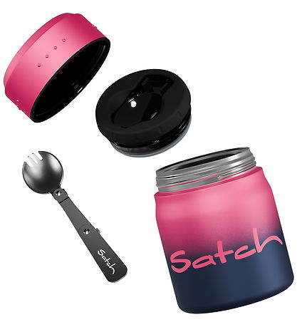 Satch Termomadkasse - 0,5L - Pink Graffiti