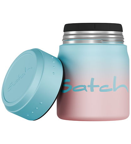 Satch Termomadkasse - 0,5L - Light Blue Gaffiti