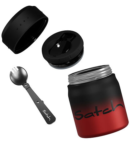 Satch Thermo Lunchbox - 0,5 L - Black Graffiti