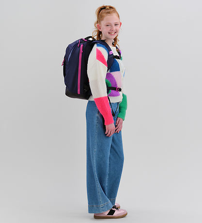 Satch Skoletaske - Con:next - Urban Pink Blue