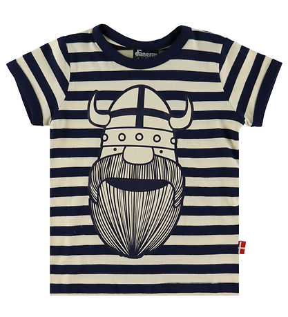 Danefæ T-shirt - Danebasic - Navy/Chalk Erik