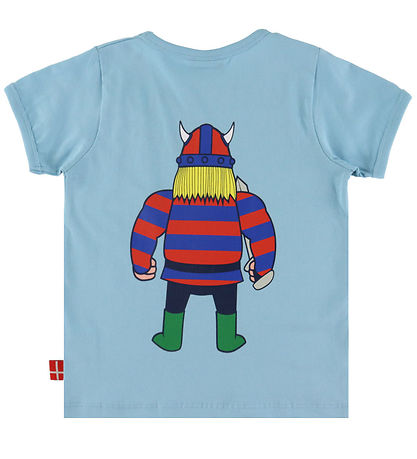 Danefæ T-shirt - Danebasic - Light Blue Erik Din Ven